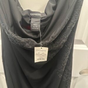 Express Sophisticated Charcoal Dress